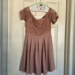 Pink/dusty rose dress